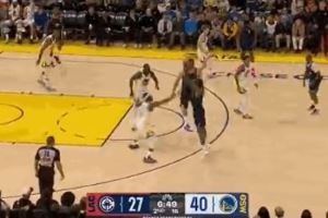 反击开始?保罗推转换抛传小卡 后者三分利落出手直接命中