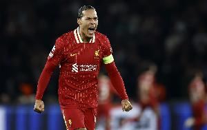 范戴克:为利物浦效力自然有标准和期望,对水晶宫要强力反弹