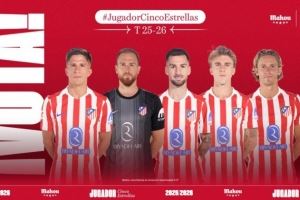 马竞10月最佳球员候选:朱利亚诺-西蒙尼、奥布拉克、巴埃纳在列