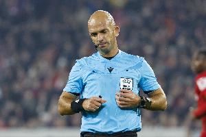  欧足联公布欧冠国米VS阿拉木图凯拉特裁判：由葡萄牙裁判组领衔