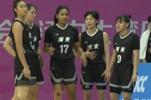  全运女篮U18组铜牌赛-徐培琳19分5板 广东U18全运女篮战胜河南队