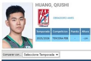  被篮协停赛3年！媒体人：黄秋实将加盟西乙球队奥布拉多伊洛